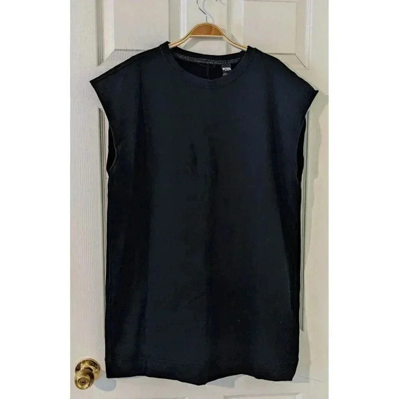 Victoria Sport Victoria's Secret Black Tunic Dress Size L Keyhole Open Back - Picture 1 of 4